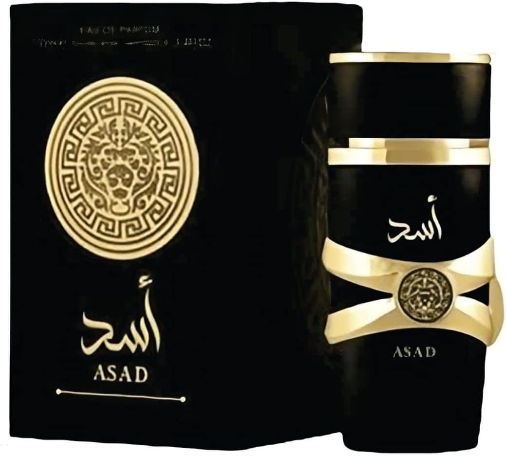 Asad Perfume 100ml, Asad Eau De Parfum EDP Men Perfume, Vanilla, Tobacco and Oud Fragrance Perfume, Asad Arabian Fragrance 100ml Perfume By Sapphire’s Choice