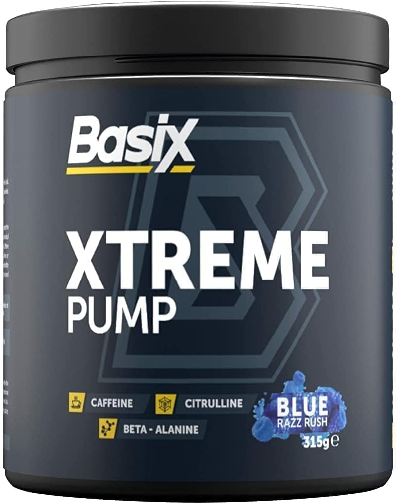 Basix Xtreme Pump Blue Razz Rush 315g