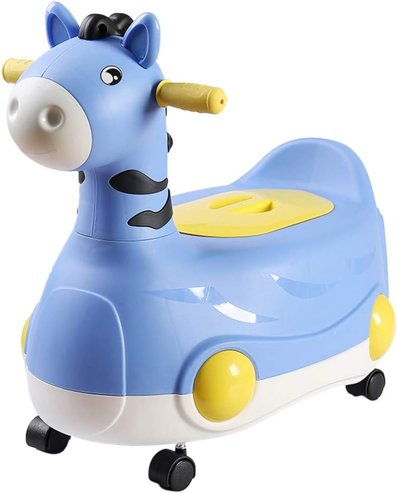 Eazy Kids Horse Potty Car - Blue