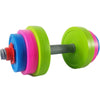 RAINBOW TOYFROG Toys Dumbbells -Kids Workout Equipment Set- Pretend Toddler Gym Stuff Weights for Exercises -Adjustable Dumbbell Fill with Beach Sand or Water