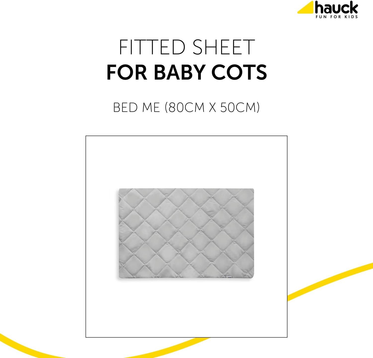 Hauck - travel cot accessories Bed Me 80x50 cm - White