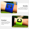 ALMEKAQUZ 6 Pieces Elastic Soccer Captain Armband, Adjustable Football Basketball Player Bands, Anti-Drop Design Armband, Exercise Accessories