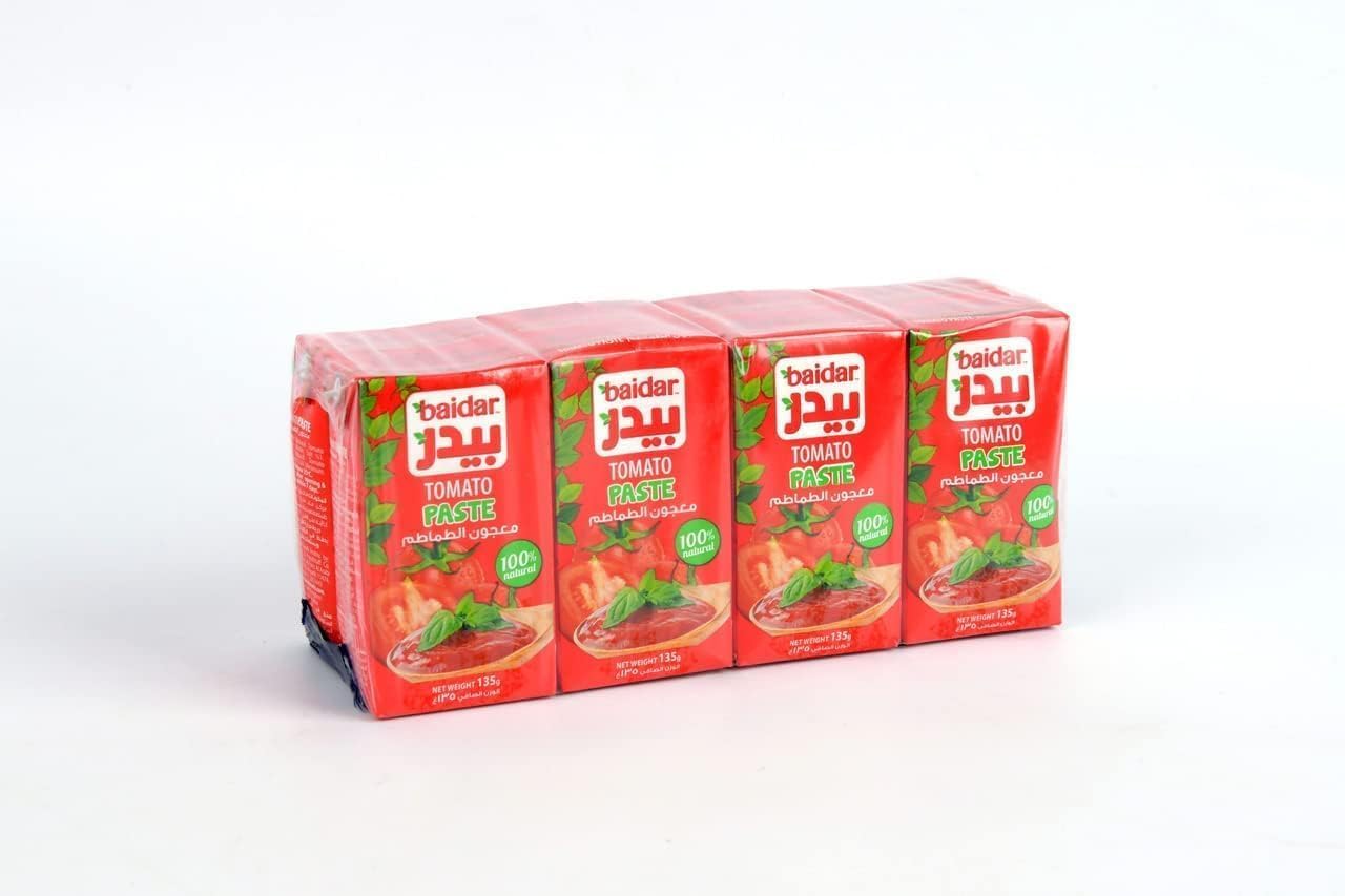 Baidar Tomato Paste 8 x 135 g