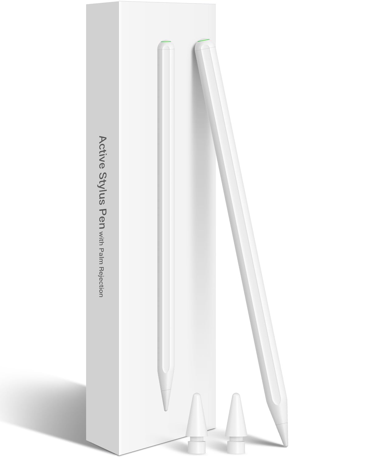 iPad Pencil 2nd Generation with Magnetic Wireless Charging and Tilt Sensitive Palm Rejection, Stylus Pen Compatible with iPad Pro 11 inch 1/2/3, iPad Pro 12.9 Inch 3/4/5, iPad Air 4/5, iPad Mini 6