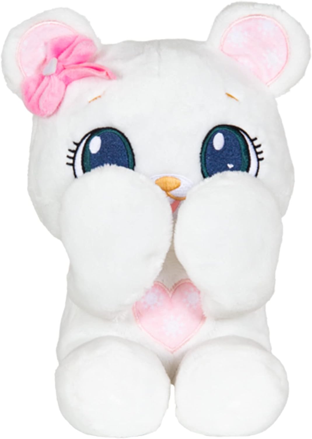 IMC Toys PEEKAPETS Hug ME White Bear