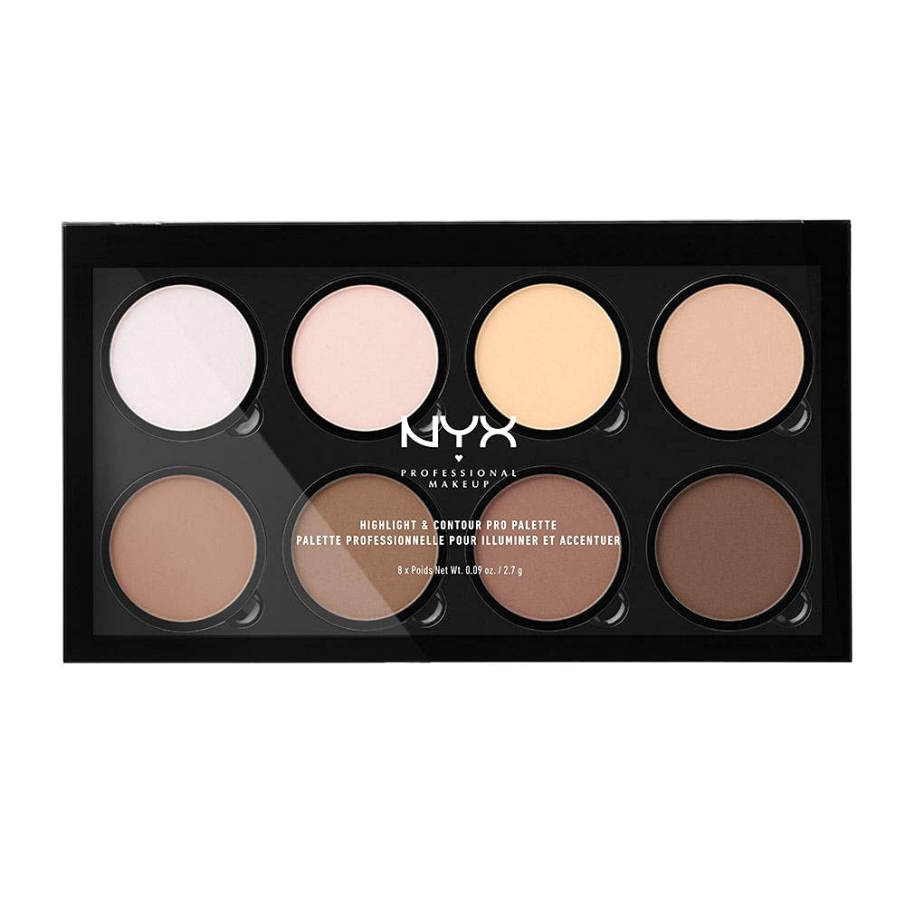 Nyx Professional MakEUp, Highlight & Contour Pro Palette - 01