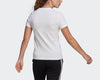 adidas womens Essentials-Slim Logo T-SHIRTS (pack of 1)