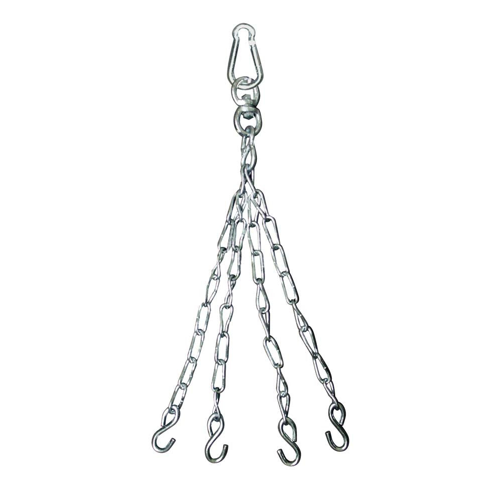 Ringside Heavy Duty Boxing Muay Thai Heavy Bag Hanger Chain and Swivel Silver 24 inches long