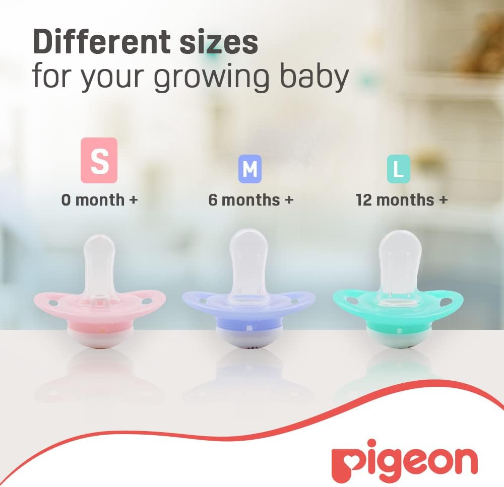 Pigeon Pacifier Small Mini Light 0 + months (NP1665-6)