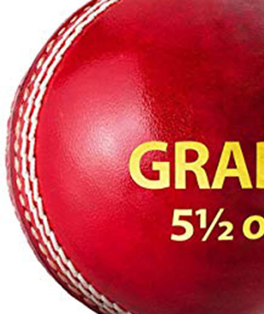 DSC 1500308 Grade Leather Cricket Ball (Red)