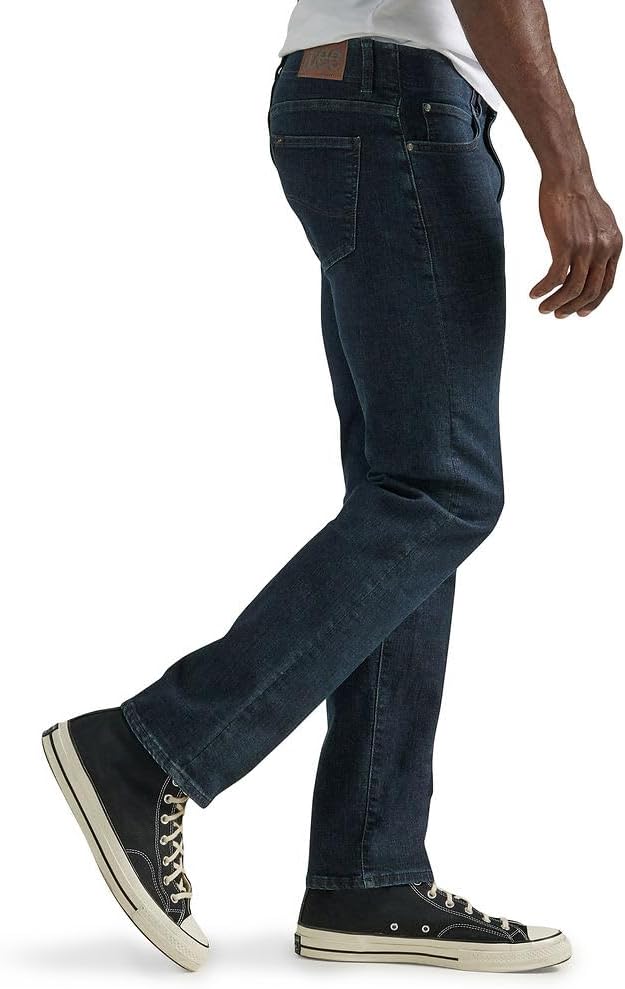 LEE mens Extreme Motion Slim Straight Jean Jeans