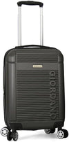 Giordano Double Spinner Luggage with Combination Lock for All Tastes (Purple, Cabin Size 20)