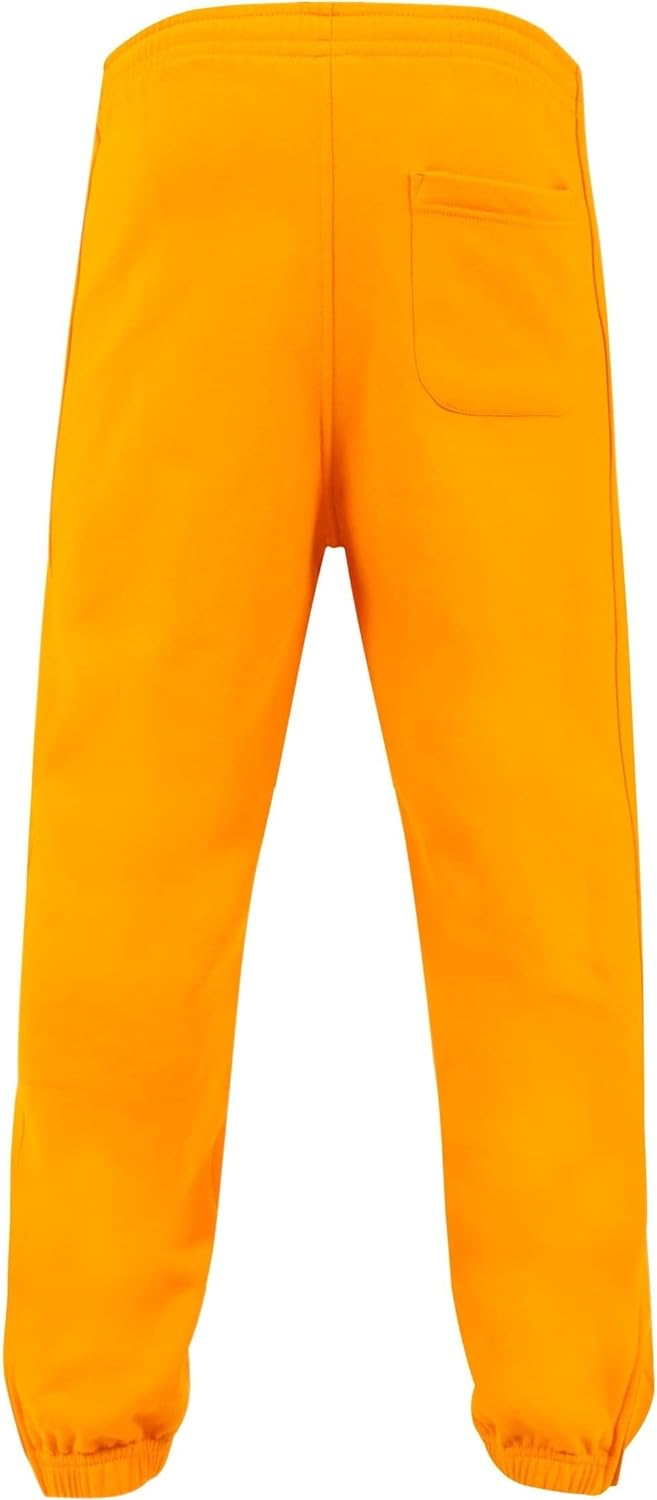 Urban Classics Mens Sweatpants TB014B Drawstring Joggers, Sport Trousers with Elastic Waist, Tracksuit Trousers with Elasticated Zipped Ankles, Loose Fit (pack of 1)