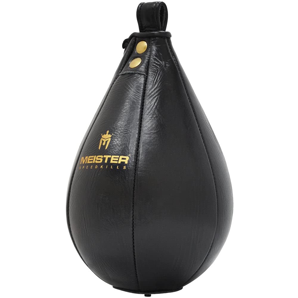 Meister SpeedKills Leather Speed Bag with Lightweight Latex Pocket