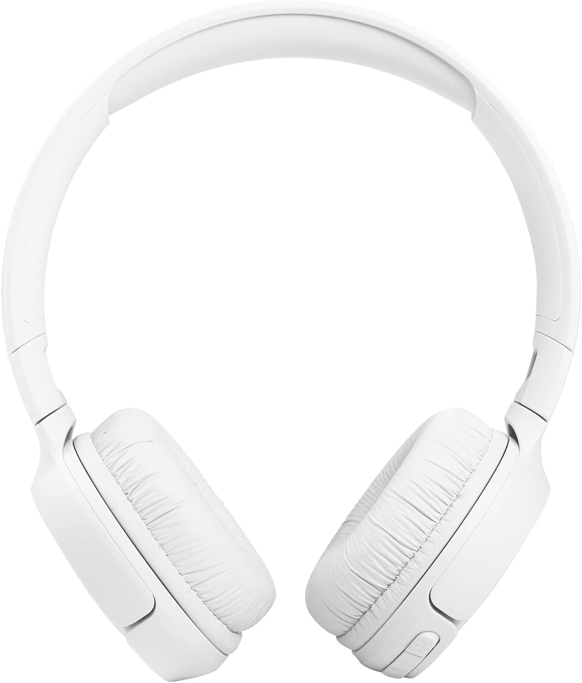 JBL Tune 510BT Wireless On Ear Headphones, Pure Bass Sound, 40H Battery, Speed Charge, Fast USB Type-C, Multi-Point Connection, Foldable Design, Voice Assistant - White, JBLT510BTWHTEU