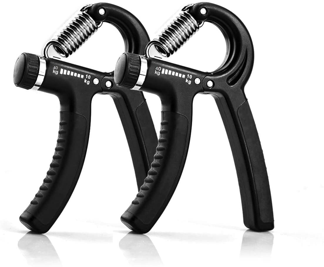 Sausiry 2 pcs hand grip strengthener adjustable hand grip exerciser