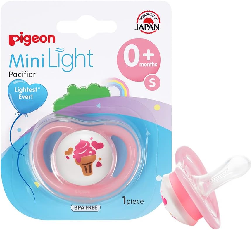 Pigeon Pacifier Small Mini Light 0 + months (NP1665-6)