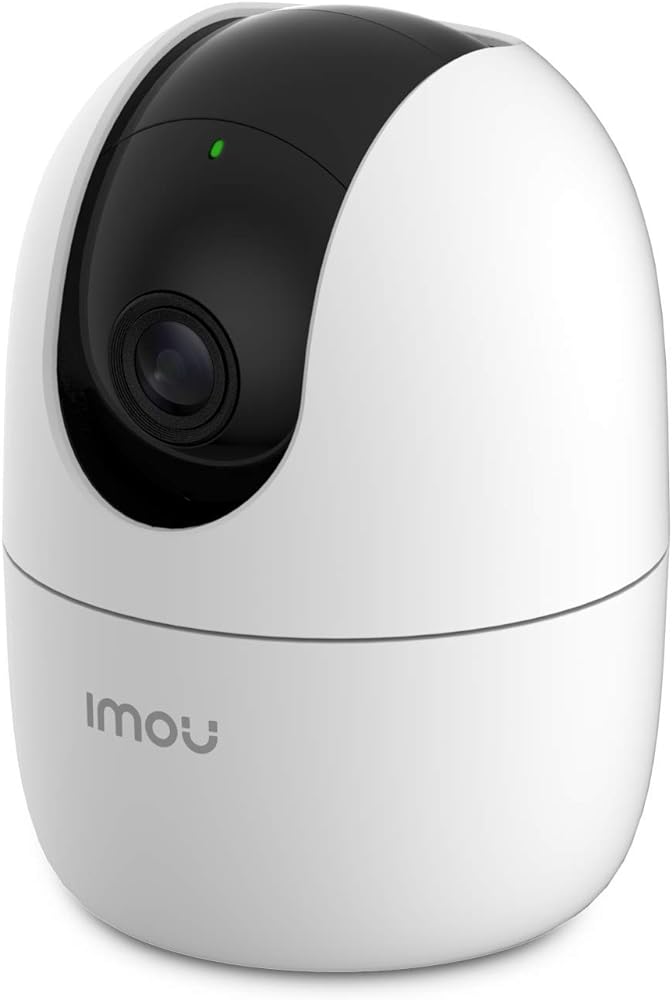Imou 1080P Smart Security Camera Indoor, 360° Wi-Fi Camera 2MP with Human Detection, Motion Tracking, Two-Way Audio, IR Night Vision, Privacy Mode, Local & Cloud Storage, Ethernet Port, Black