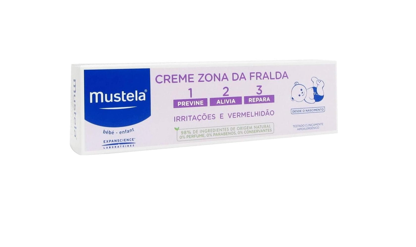 Mustela 1 2 3 Vitamin Barrier Cream