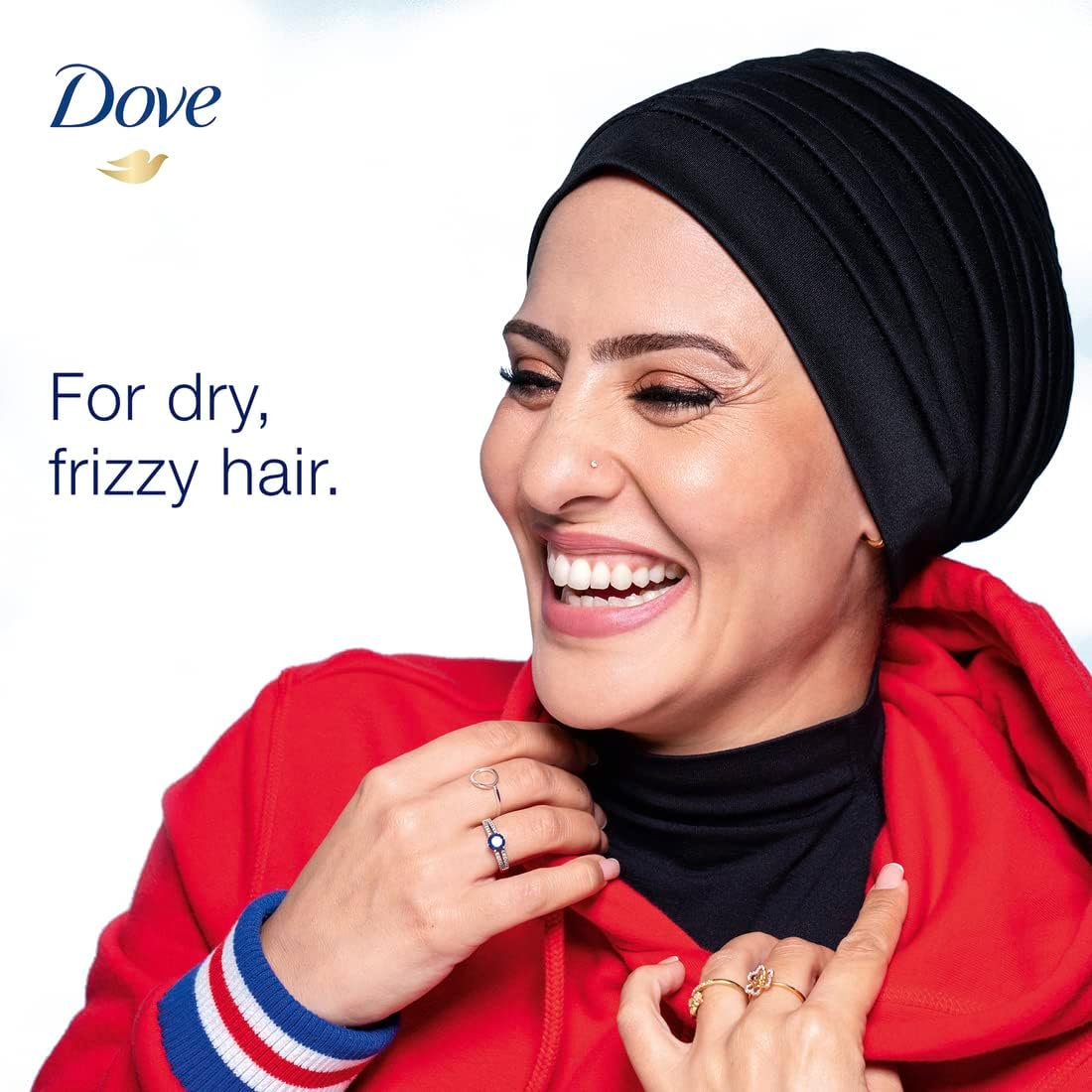 DOVE Shampoo & Conditioner for frizzy and dry hair, Nourishing Oil Care, nourishing care for up to 100% smoother* hair,