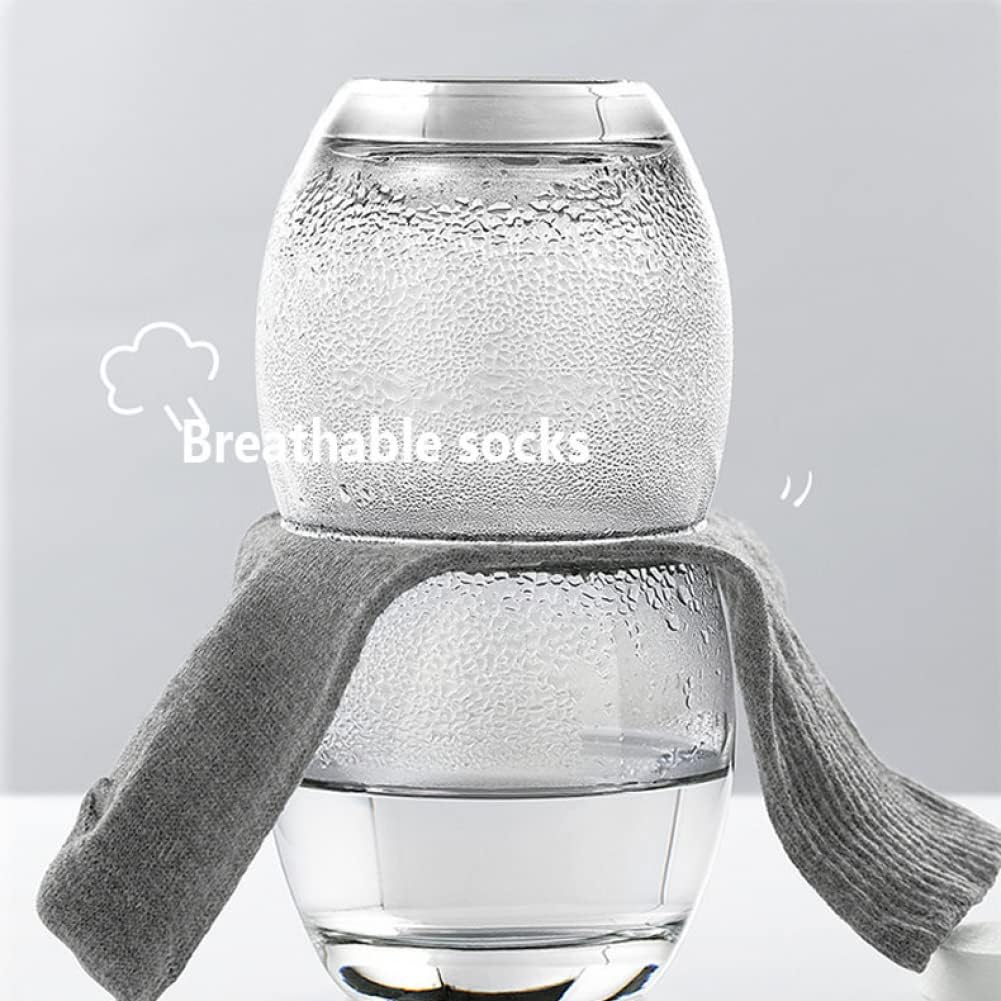 Goodern 10 Pairs Disposable Socks for Men and Women,Cotton Socks Wash-free Socks Travel Portable Socks Stretch Socks Travel Essentials,Disposable Crew Socks for Daily Use Sports Business Travel