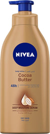 NIVEA Body Lotion Dry Skin, Cocoa Butter Vitamin E, 3x400ml