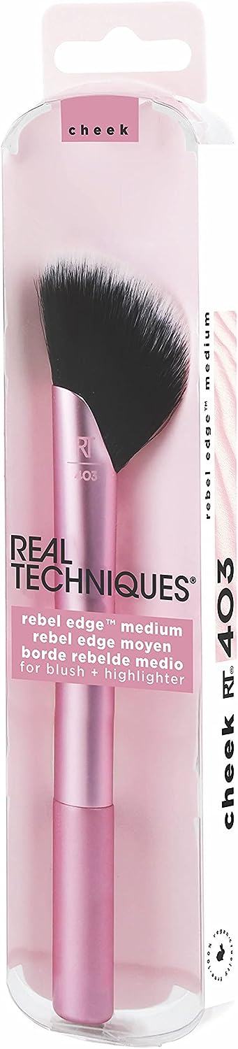 Real Techniques Rebel Edge Half Fan Makeup Brush (Medium)
