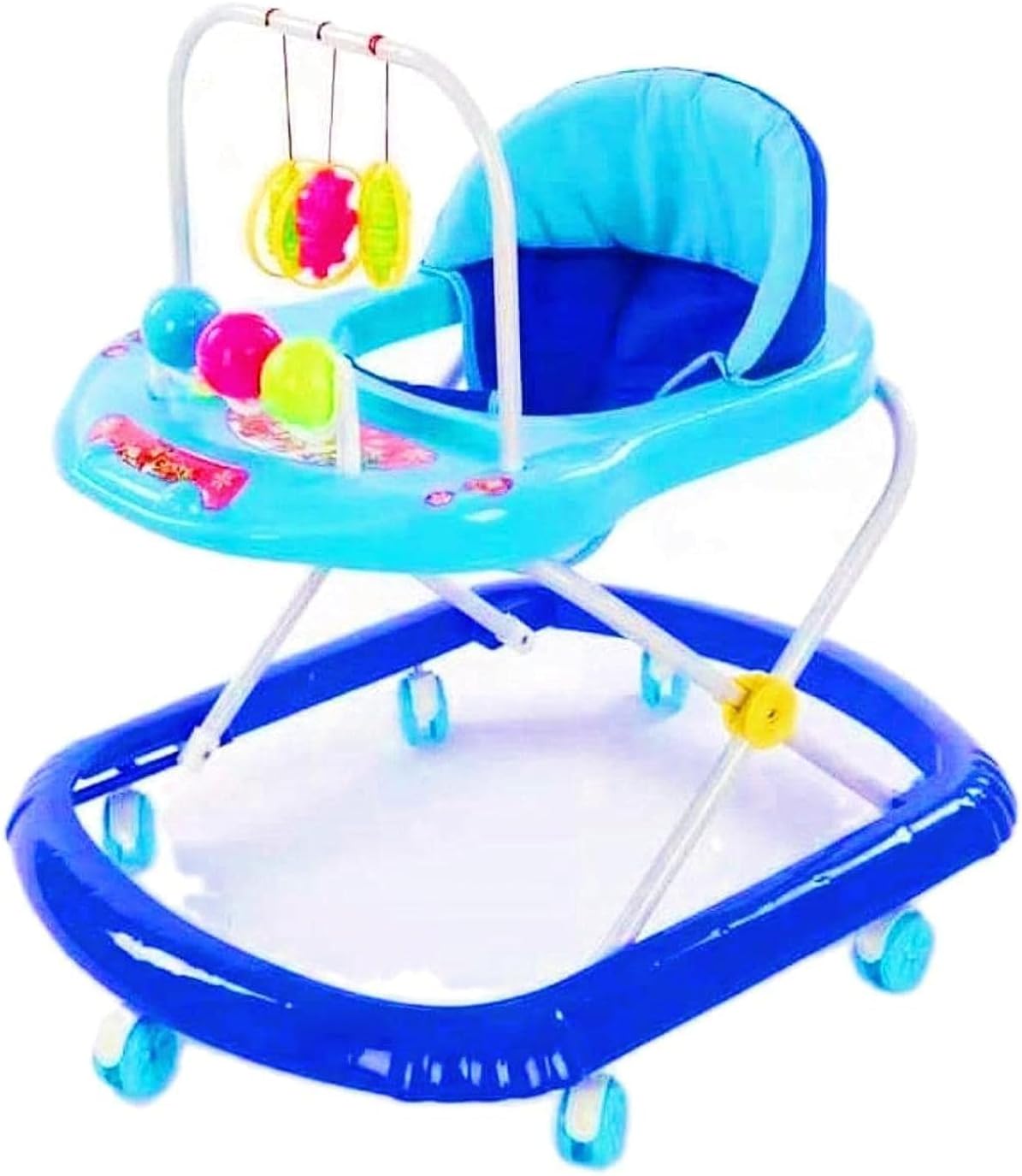 Baby walker with games and music levels