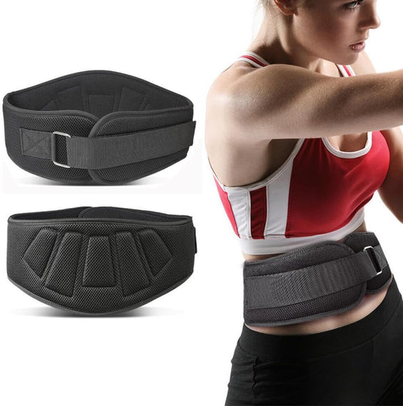 Goodern Weight Lifting Belt for Men Women,Breathable Adjustable Gym Belt with Back and Lumber Support,Workout Back Support Strap for Squats Powerlifting Fitness Workout and Strength Training