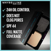 Maybelline new york fit me ultimate powder foundation, shade 128 warm nude, 1 count (pack of 1)