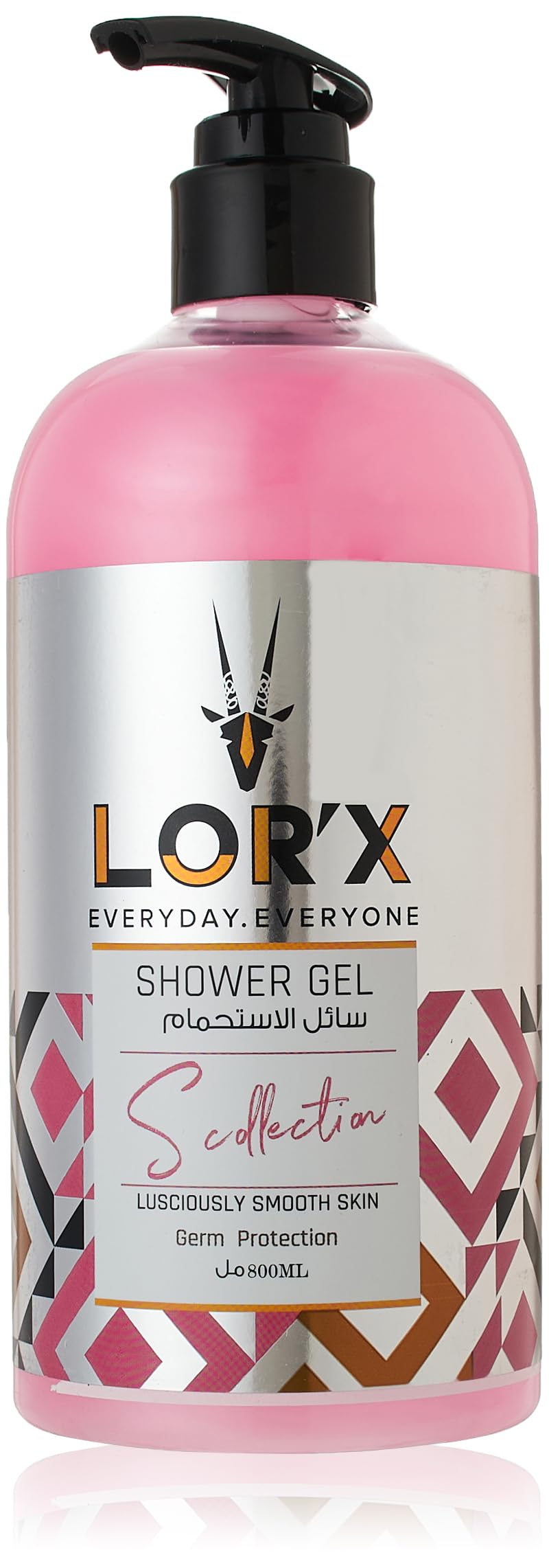 Lor'X Shower Gel S Collection Pink 800ml