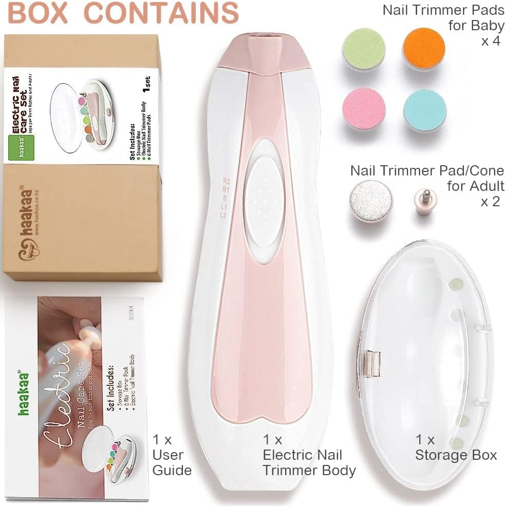 Haakaa Electric Baby Nail Care Set