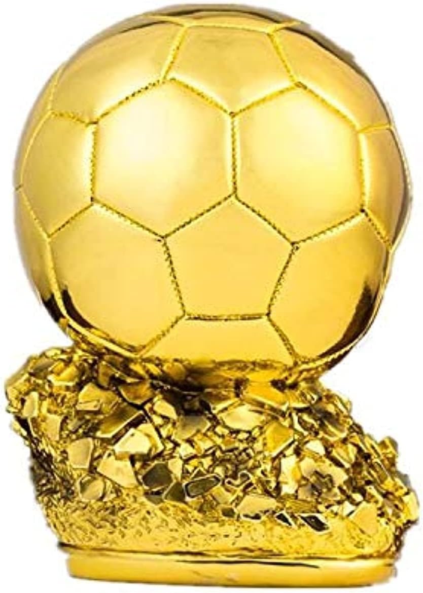 Resin craftwork 2018 football World Cup Creative gifts electroplating golden ball trophy