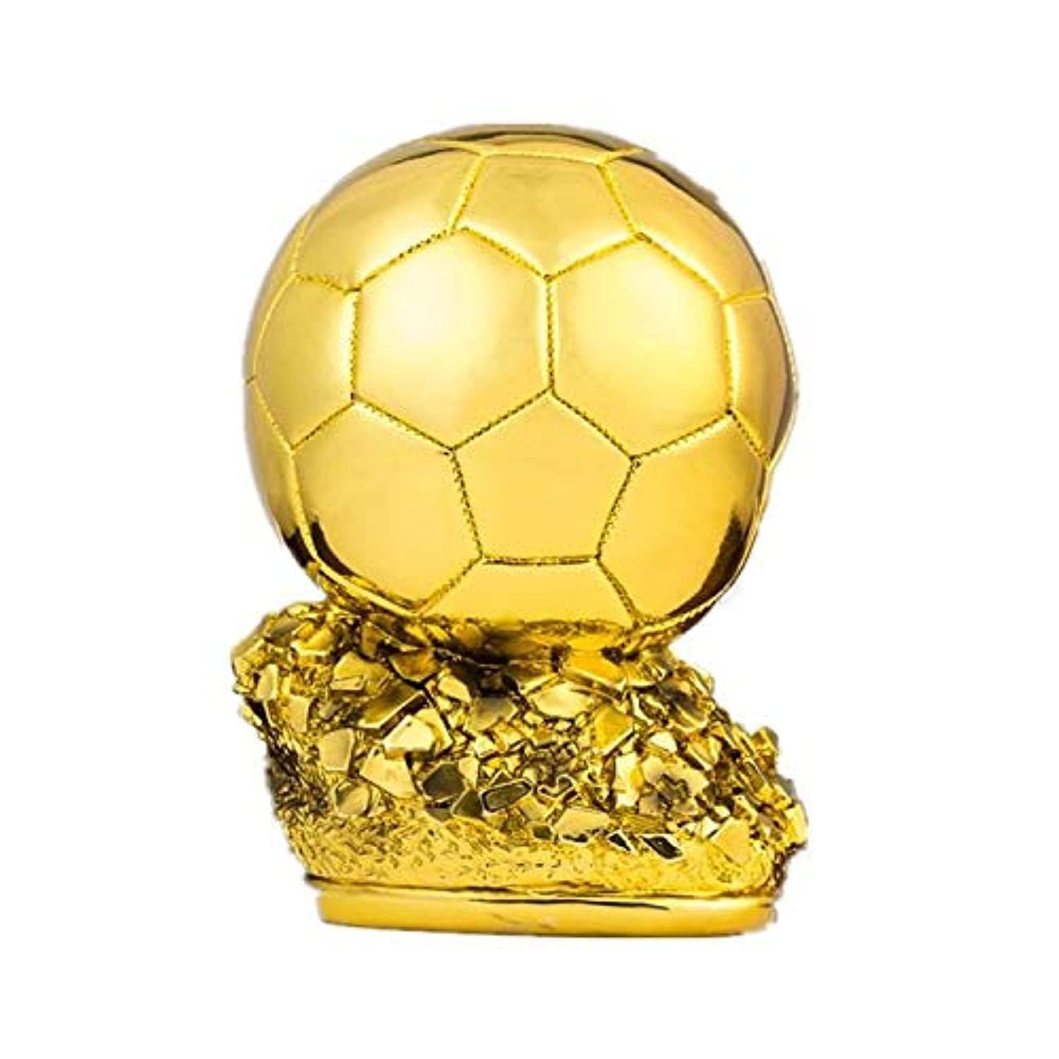 Resin craftwork 2018 football World Cup Creative gifts electroplating golden ball trophy