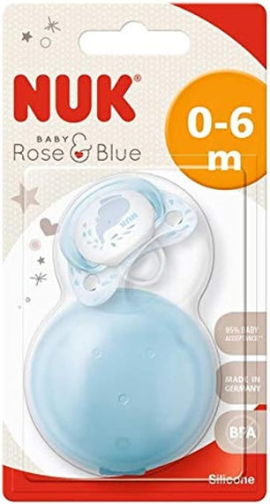 Nuk Pacifier+Box Si 2.1 Ine S1 B-Blue 1/