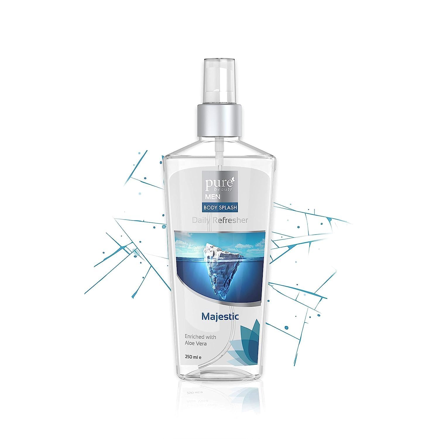 Pure Beauty Body Splash For Men 250ml Majestic Pure Beauty Fragrance Body Spray For Men 250 ml Majestic