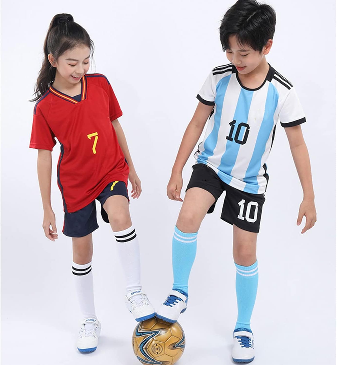 Kids Football Jersey Set, Football Soccer Jersey Kids Costumes, Kids Football Kit, Soccer Jersey, Children Football Uniforms, Boys Sportswear Girls Football Training Suits