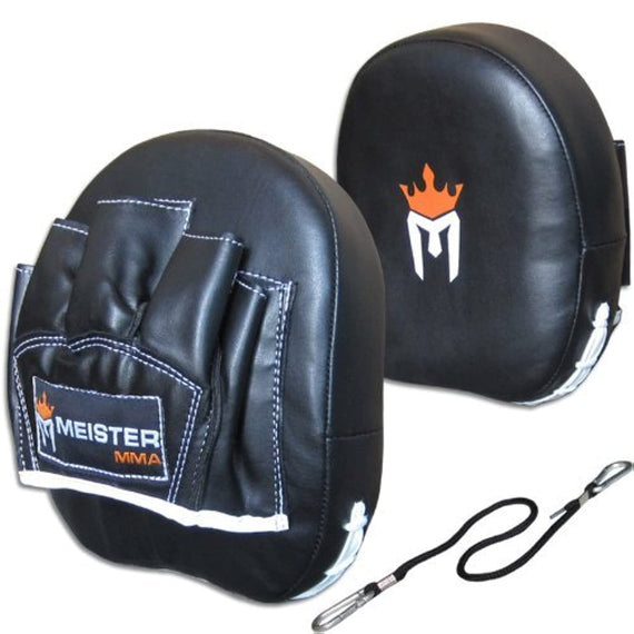 Meister MMA Contour Padded Target Punch Mitts (Pair) for MMA & Boxing