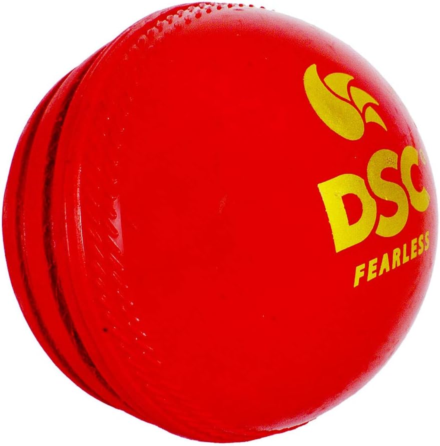 DSC Synthetic Wobble Leather Cricket Ball (Red)