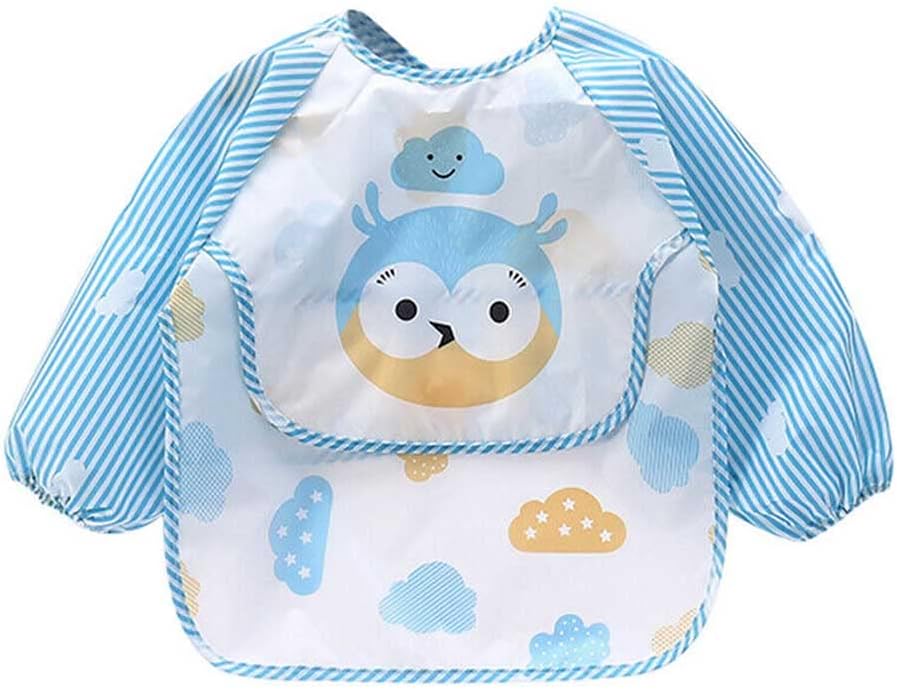 Waterproof Stain Resistant Drool Cloths Baby Bib 12-36 Months