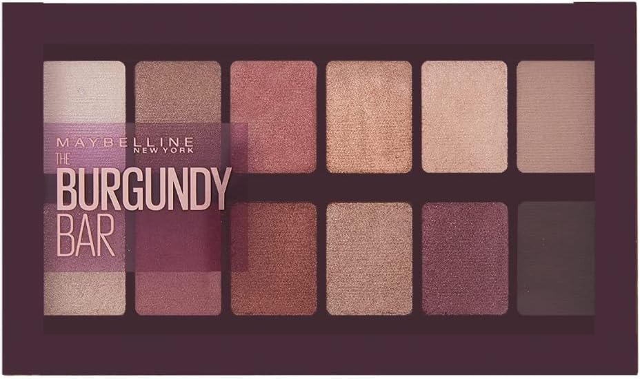 Maybelline New York The Burgundy Bar Eyeshadow Palette