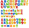 vCoogam Magnetic Letters Numbers Alphabet Fridge Magnets Colorful Plastic ABC 123 Educational Toy Set Preschool Learning Spelling Counting Include Uppercase Lowercase Math Symbols for Toddlers (78 Pcs)
