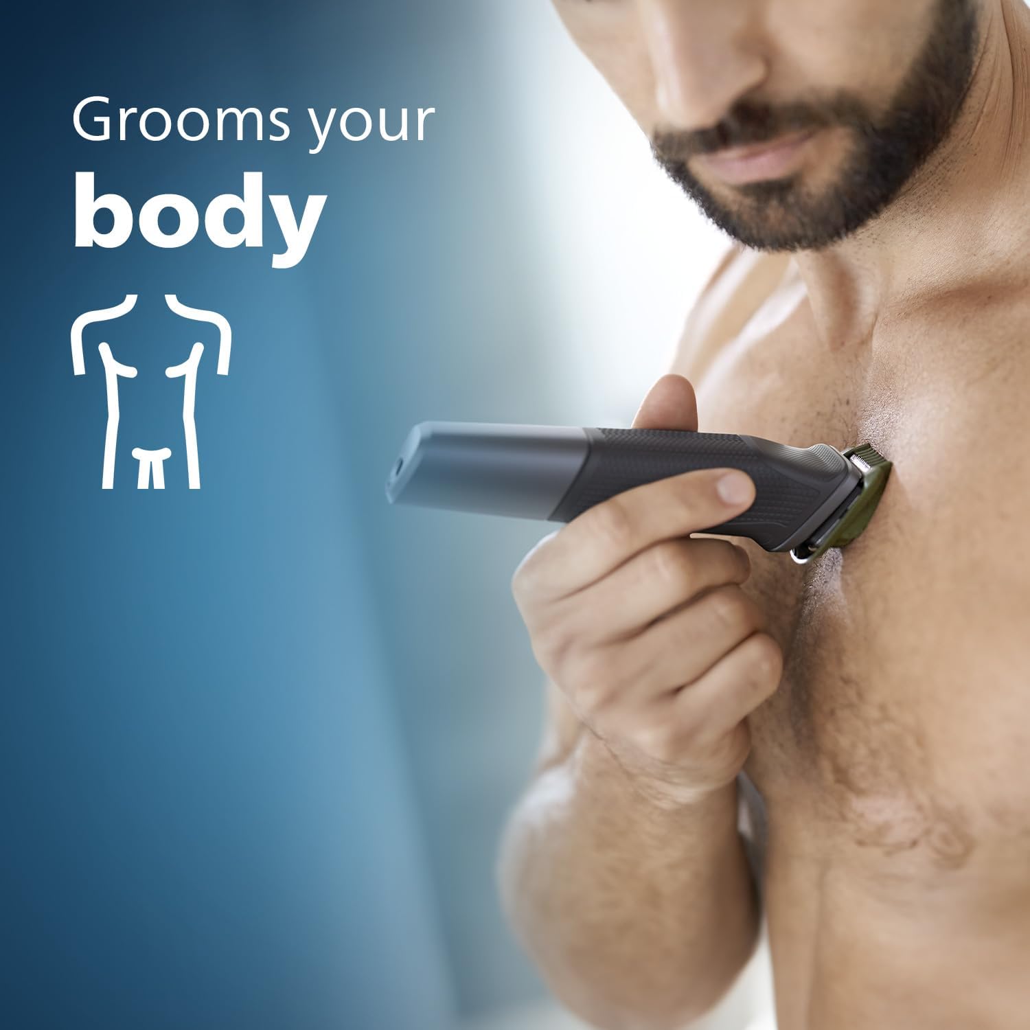 Philips Multigroom Series 7000 13-In-1, Face, Hair And Body Mg7715/13