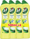 Jif Cream Cleaner, Lemon, stain remover with micro crystal technology 500ml