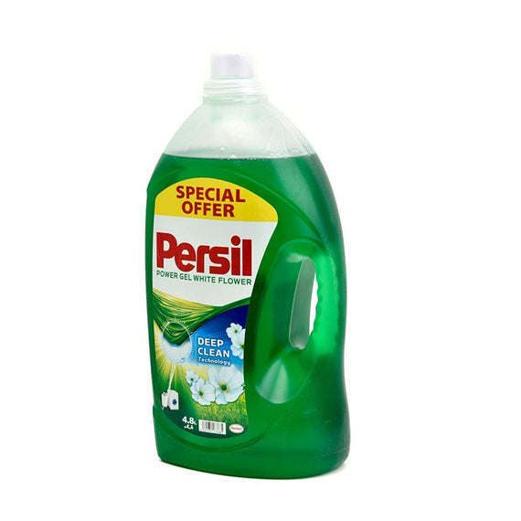Persil Gel White Flower Laundry Detergent, 4.8L
