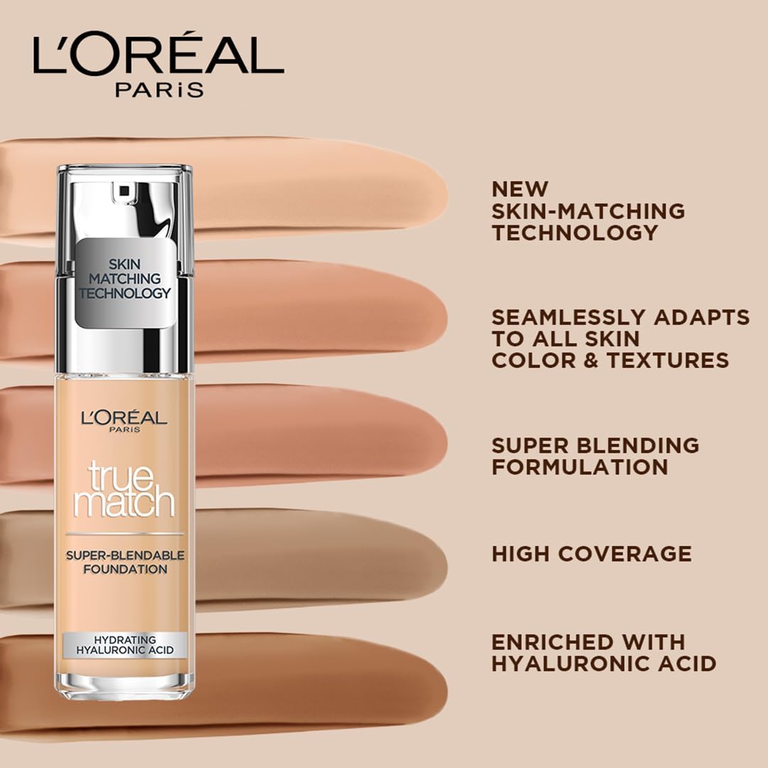 L'Oreal Paris, True Match Foundation 1N Ivory