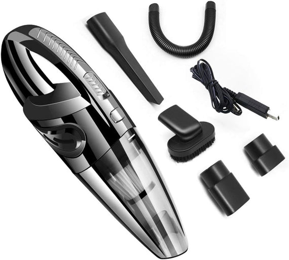 Car Vacuum Cleaner Wireless Car Dry Wet Dual-use Super Suction Vacuum Cleaner Home Handheld Vacuum Cleaner R-6053