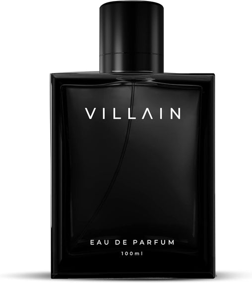 Villain Perfume For Men Fragrance|Eau De Parfume-Long Lasting Perfume for men|Non Pheromone Perfume for Boys|Oud Perfume|Woody & Spicy|Edp Perfume|Fragrance & Perfume-100 ML