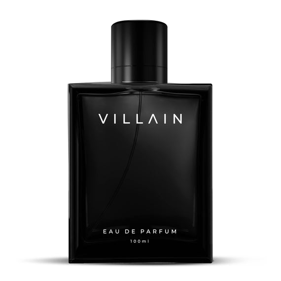 Villain Perfume For Men Fragrance|Eau De Parfume-Long Lasting Perfume for men|Non Pheromone Perfume for Boys|Oud Perfume|Woody & Spicy|Edp Perfume|Fragrance & Perfume-100 ML