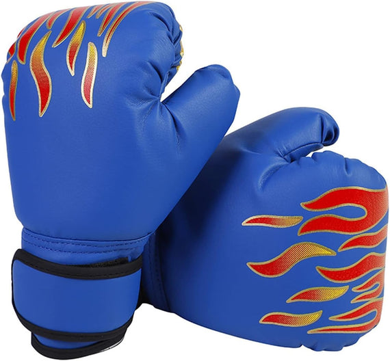 Joyzzz Boxing Gloves, PU Leather Punching Gloves, Kids Boxing Gloves, Multi Layered Breathable Fighting Gloves, Workout Gloves for Kickboxing, Muay Thai, Mma, Heavy Bag